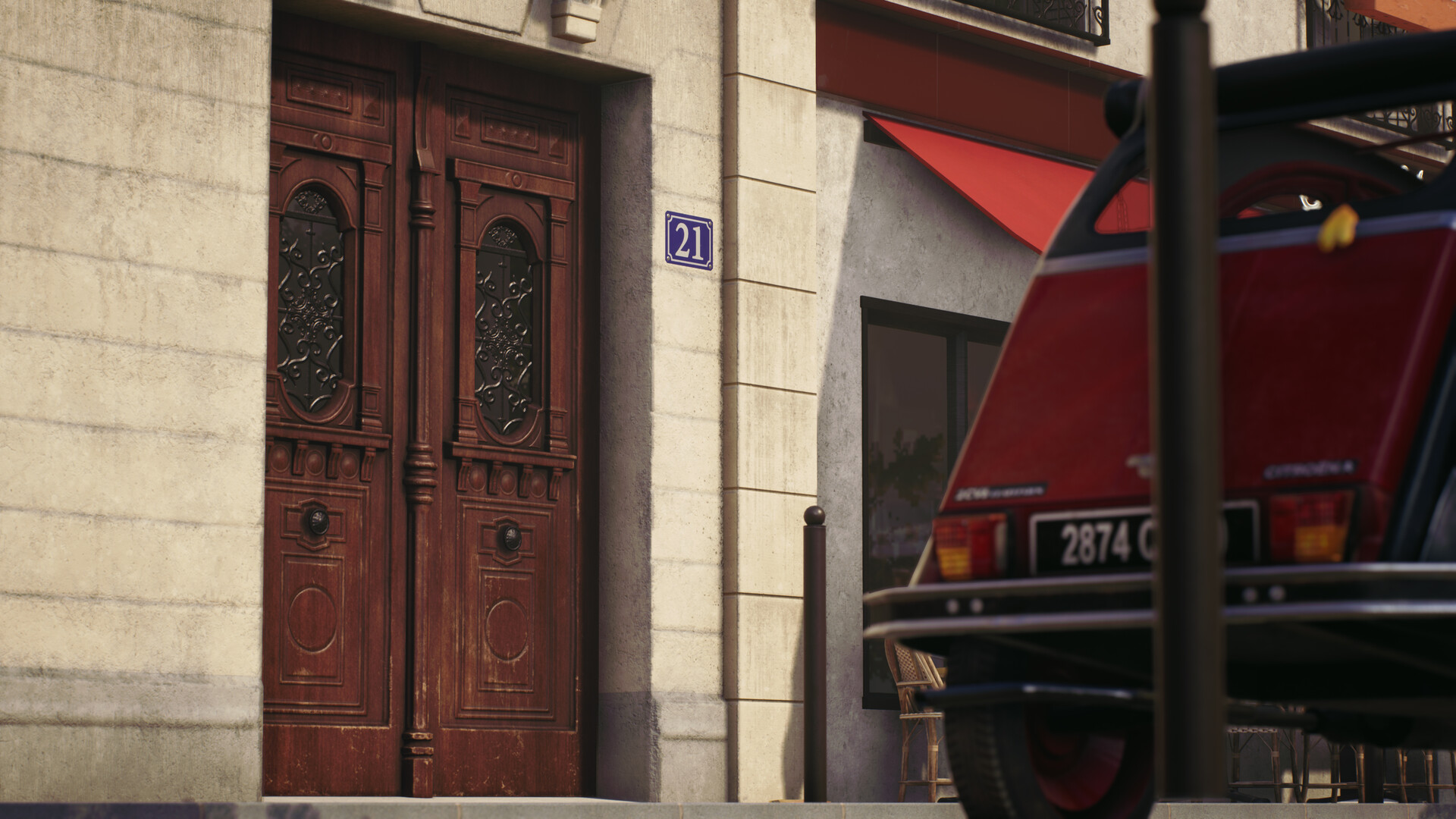 Artstation Paris Street Ue Maxime Pages