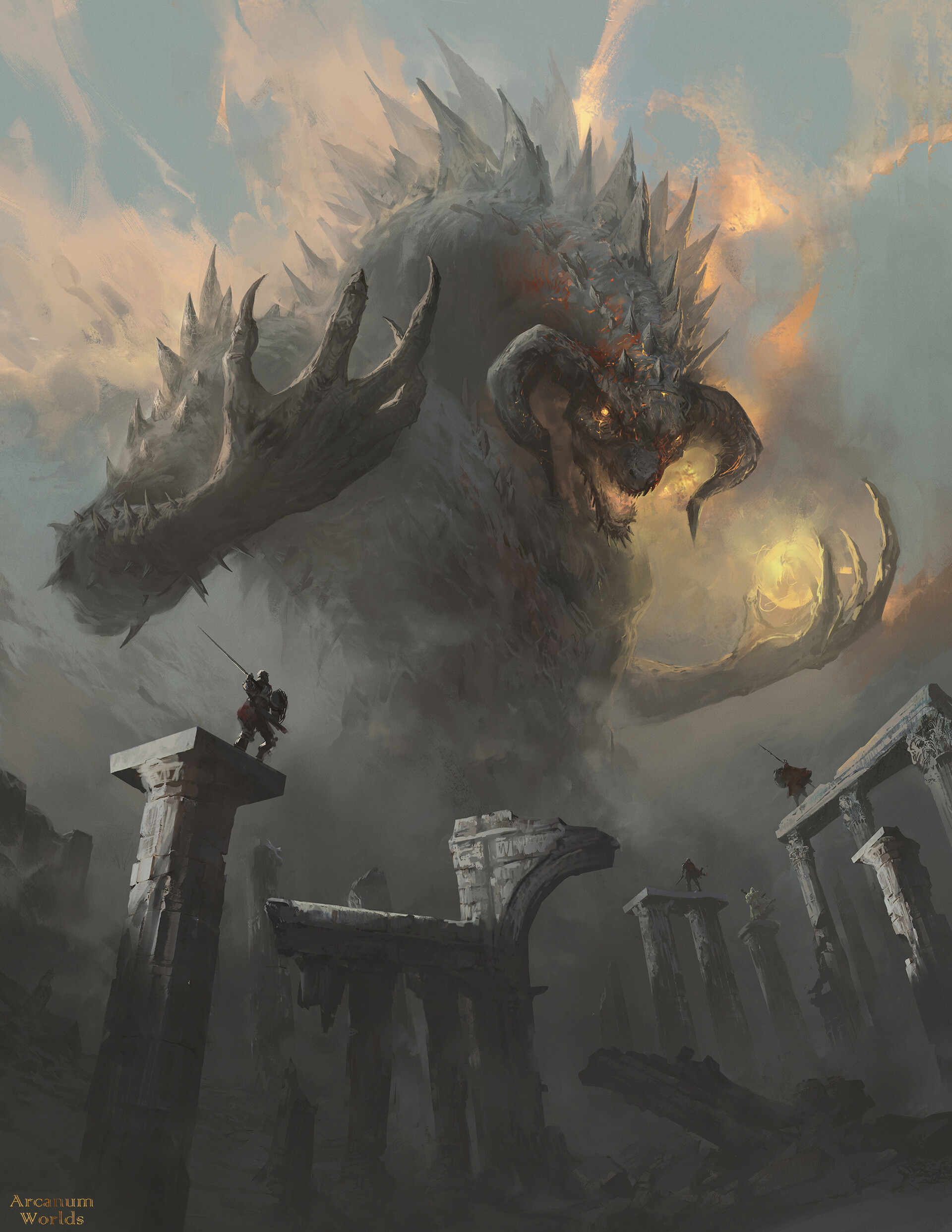 I'm A Behemoth An S-rank Monster Odyssey Monsters: Behemoth by Sebastian Kowoll : r/ImaginaryBehemoths