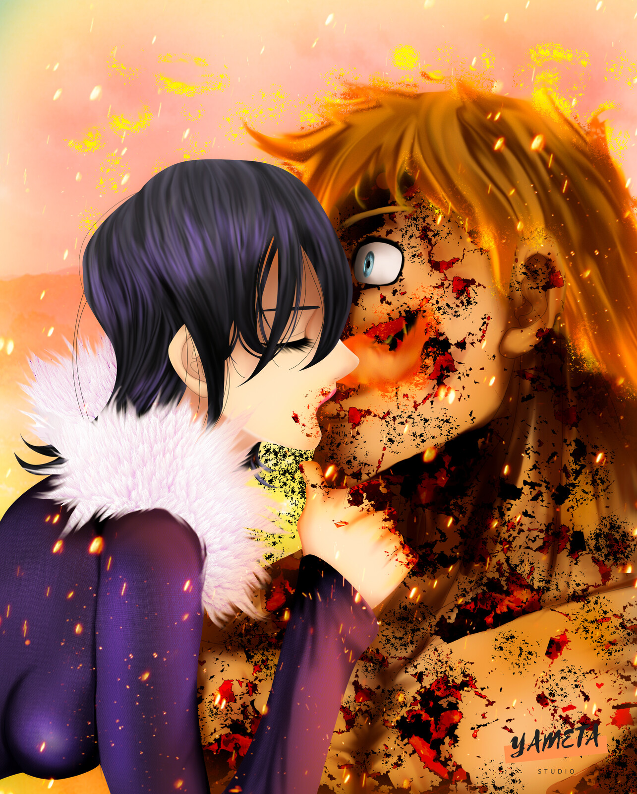 Artstation The First And Last Kiss Yameta Studio