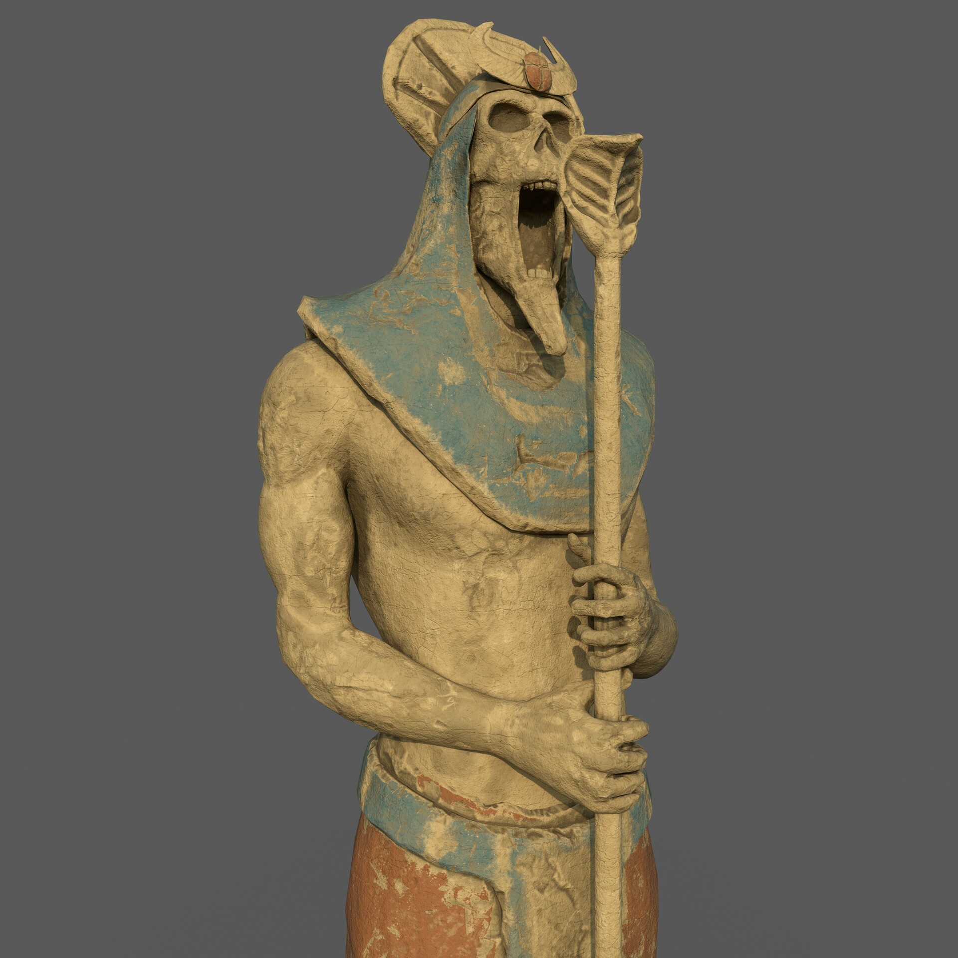 Artstation Game Ready Egypt Environment Shubham Singh