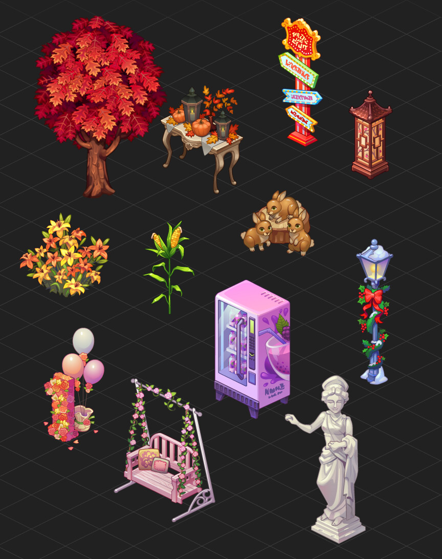 ArtStation Game objects