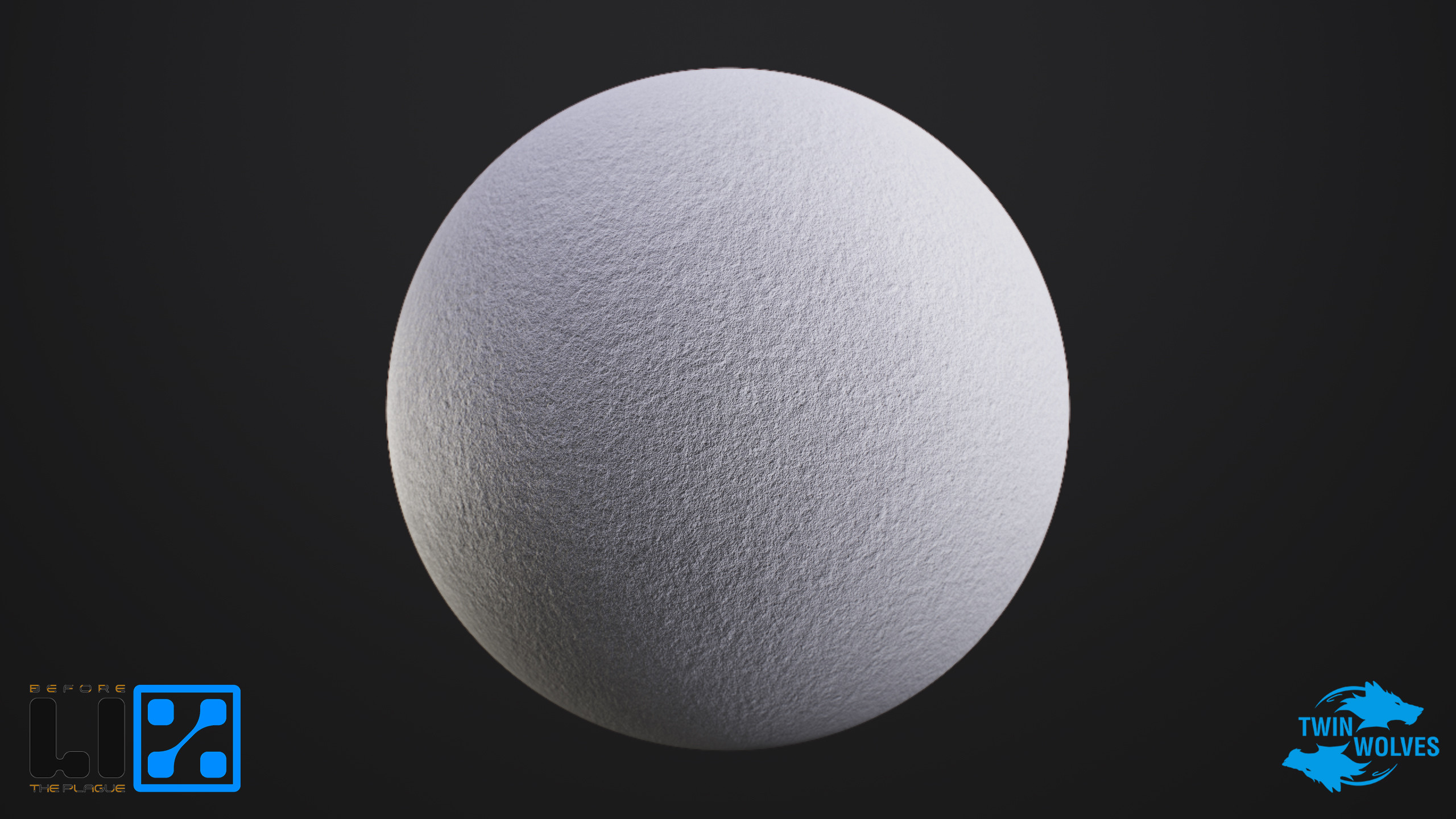 White plaster rough