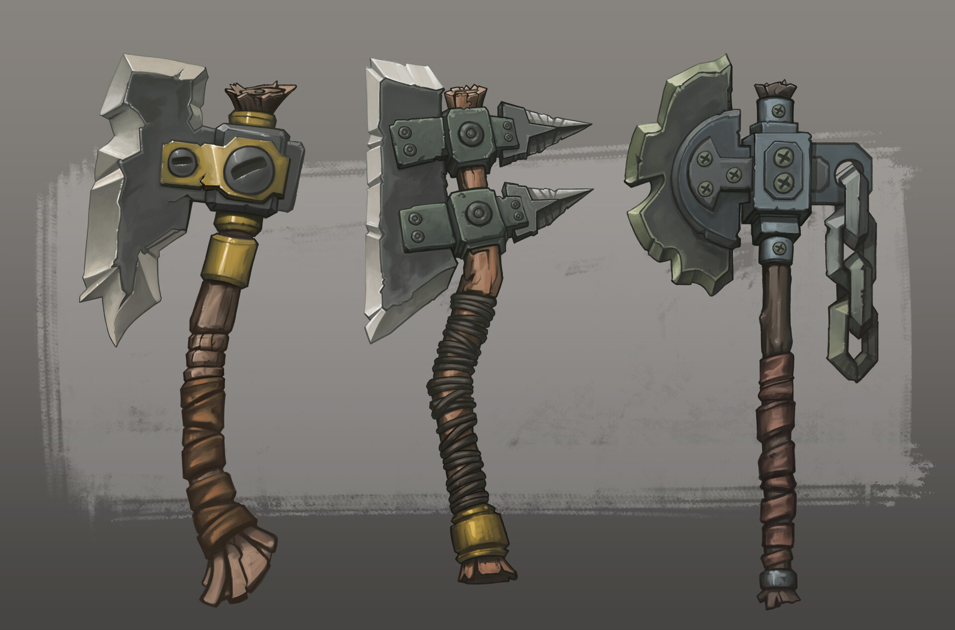 Fantasy Axe Concepts