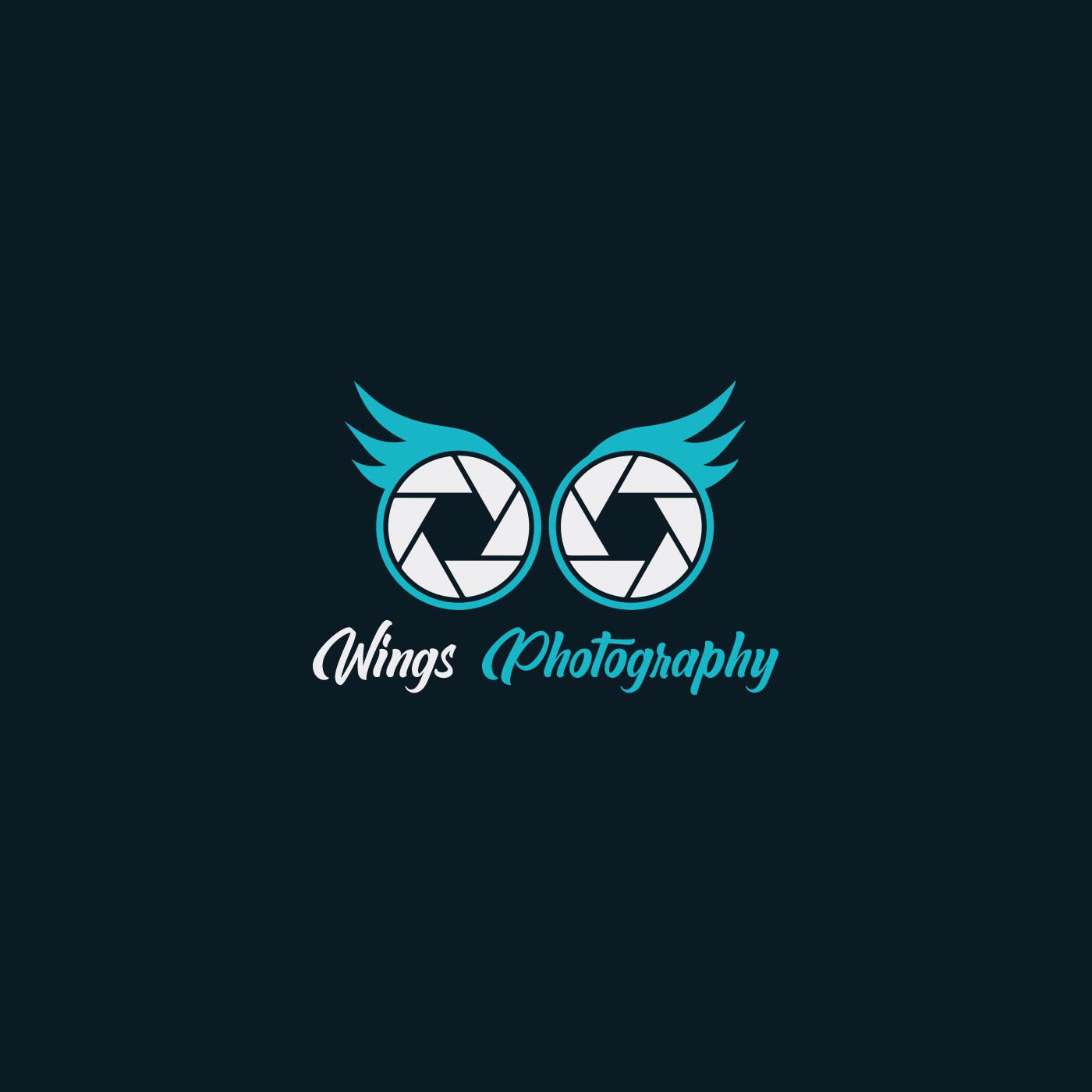 artstation wings photography logo