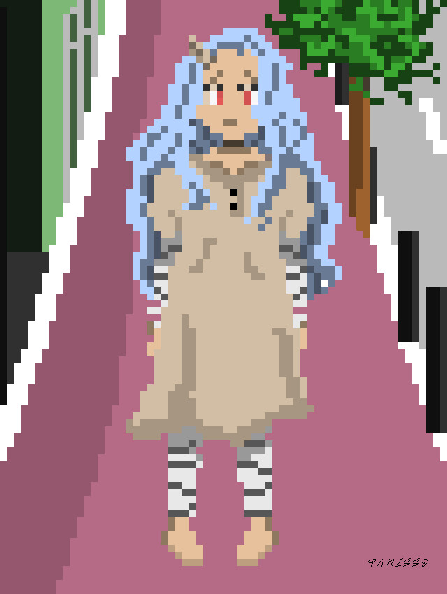 picture Art My Hero Academia Eri And Deku eri boku no hero academia pixel art