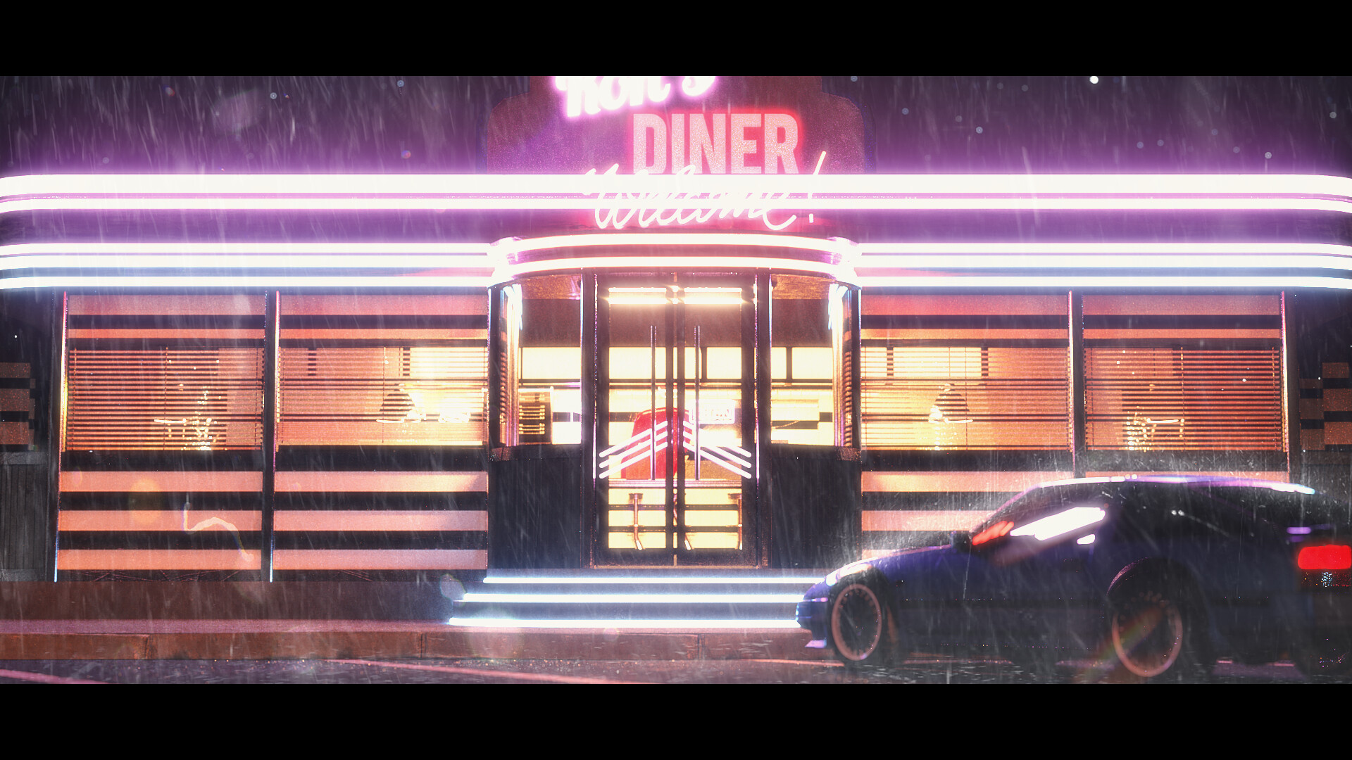 Tiago Scaff - Ron's Diner - Enviroment Project