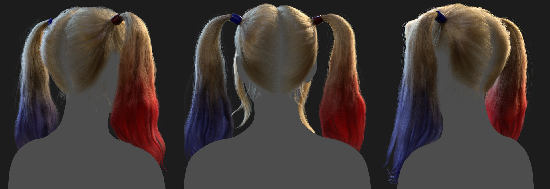 Artstation Harley Quinn Hair Antonio Mossucca
