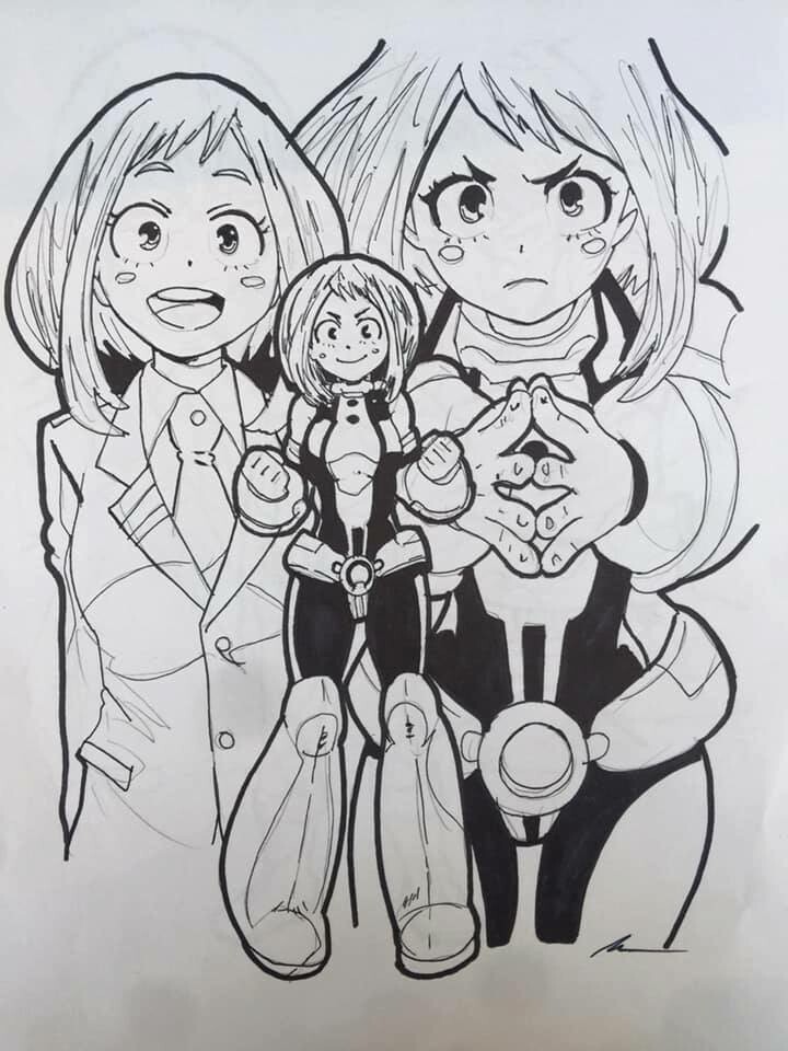 Michael Hardeman My Hero Academia Pencil And Marker Illustration Character Posters See more 'my hero academia' images on know your meme! my hero academia pencil and marker