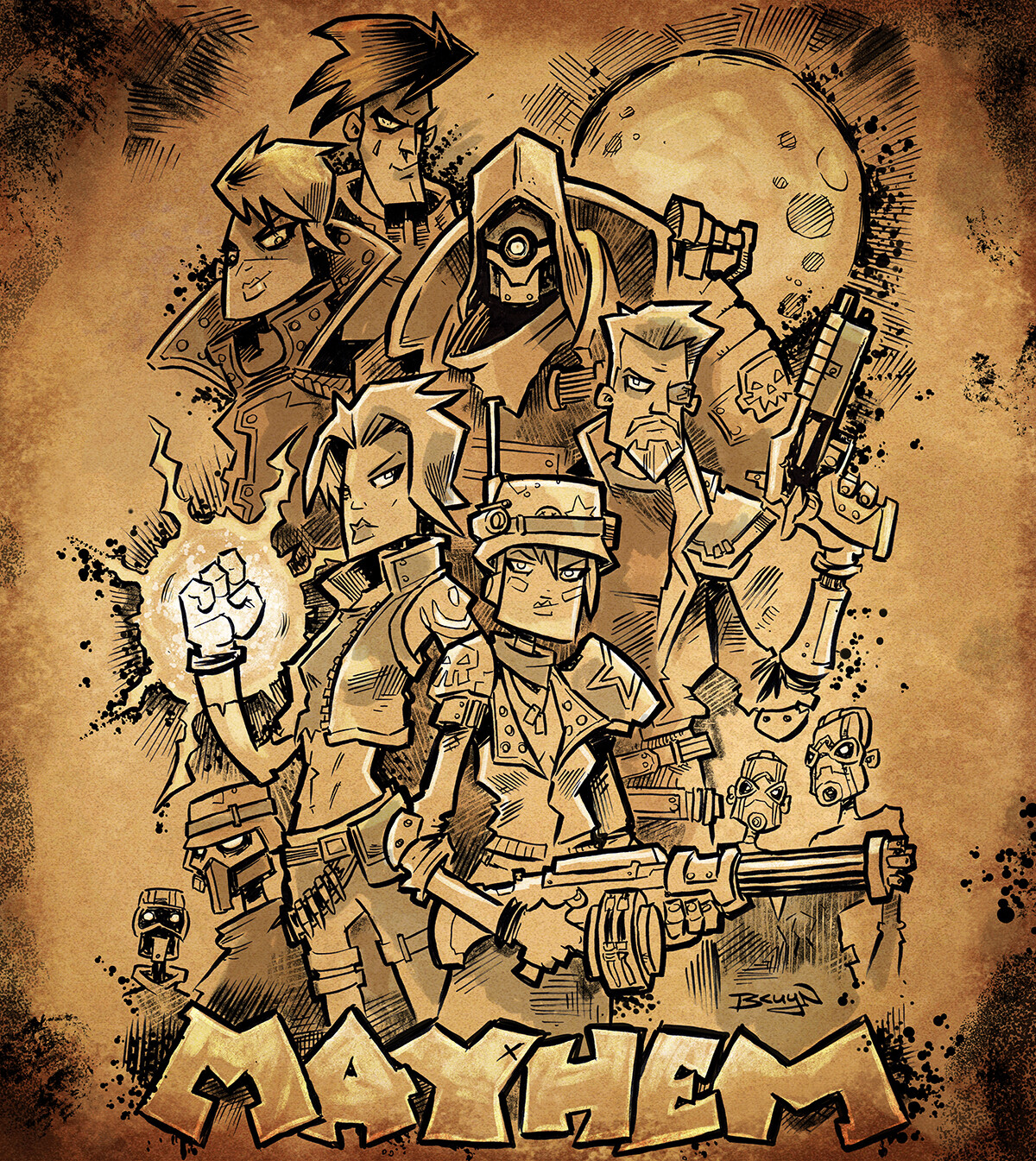 Borderlands 3 погреба черно бочки карта