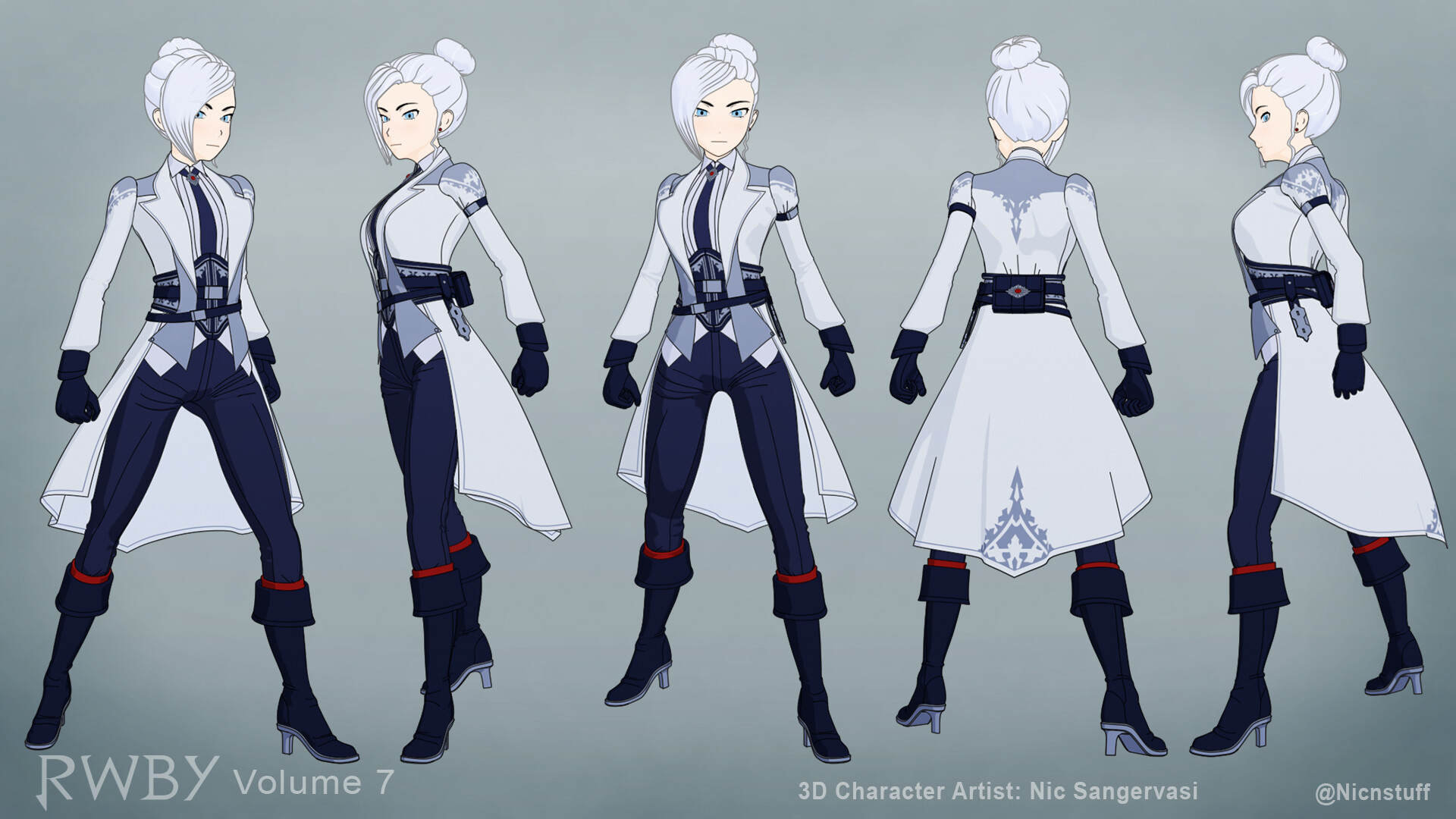 Artstation Winter Rwby Volume 7
