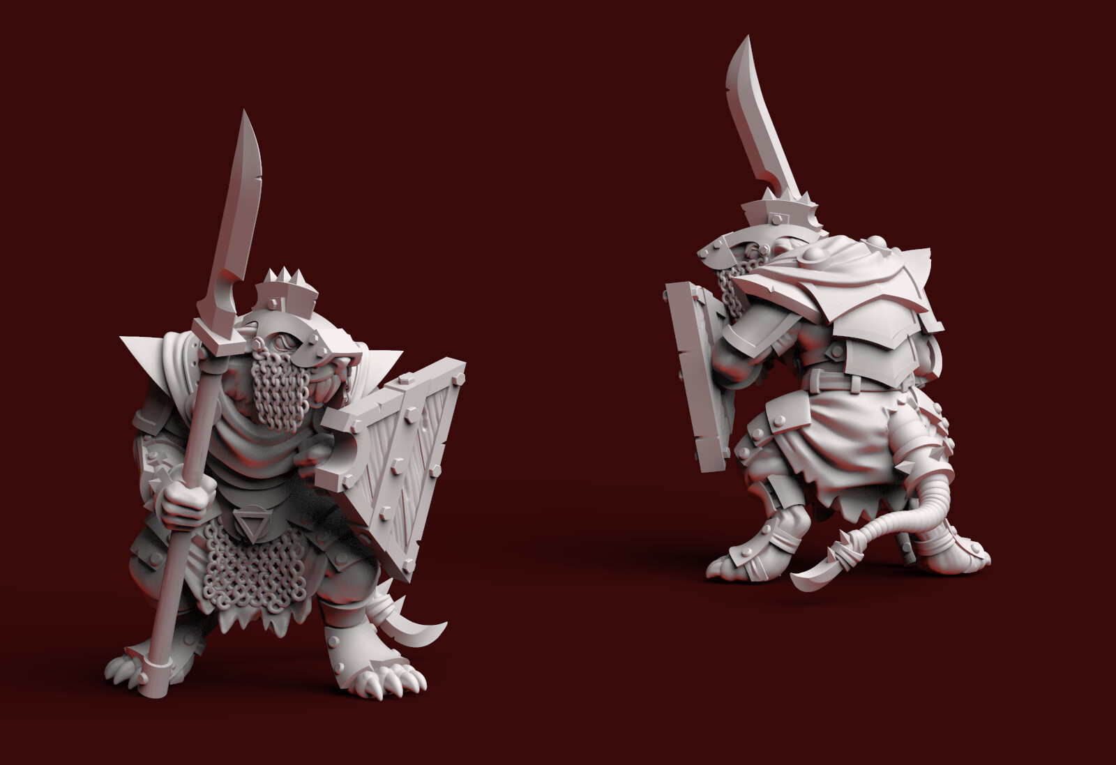 ArtStation Armor rat