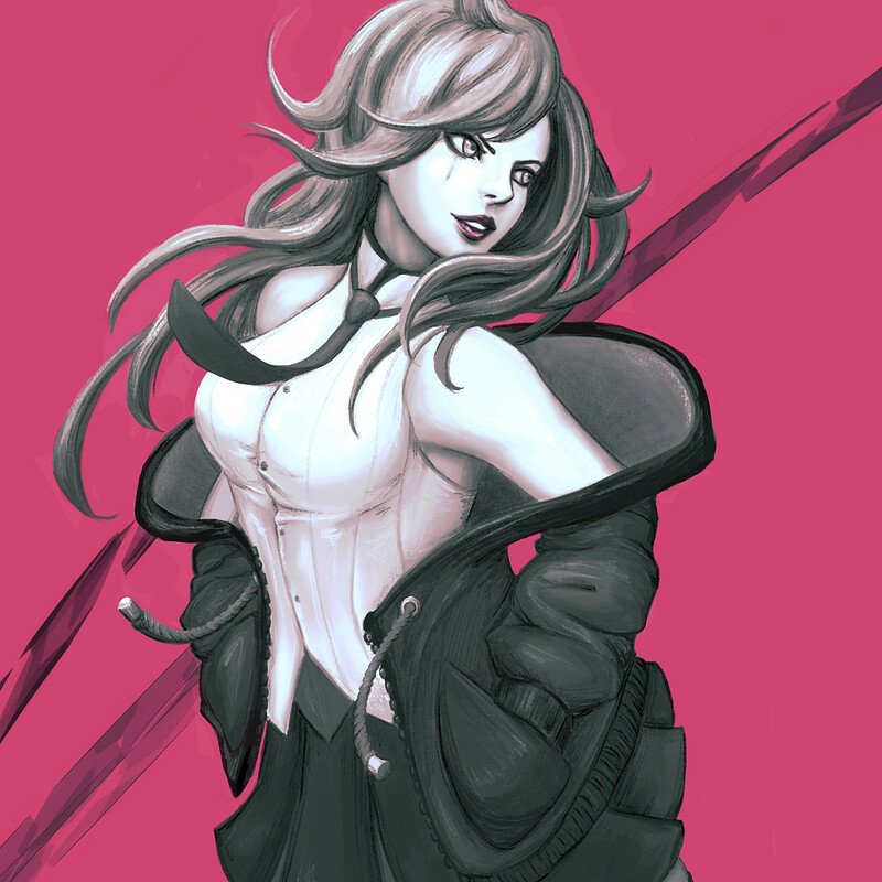Battle Academia Katarina Fanart