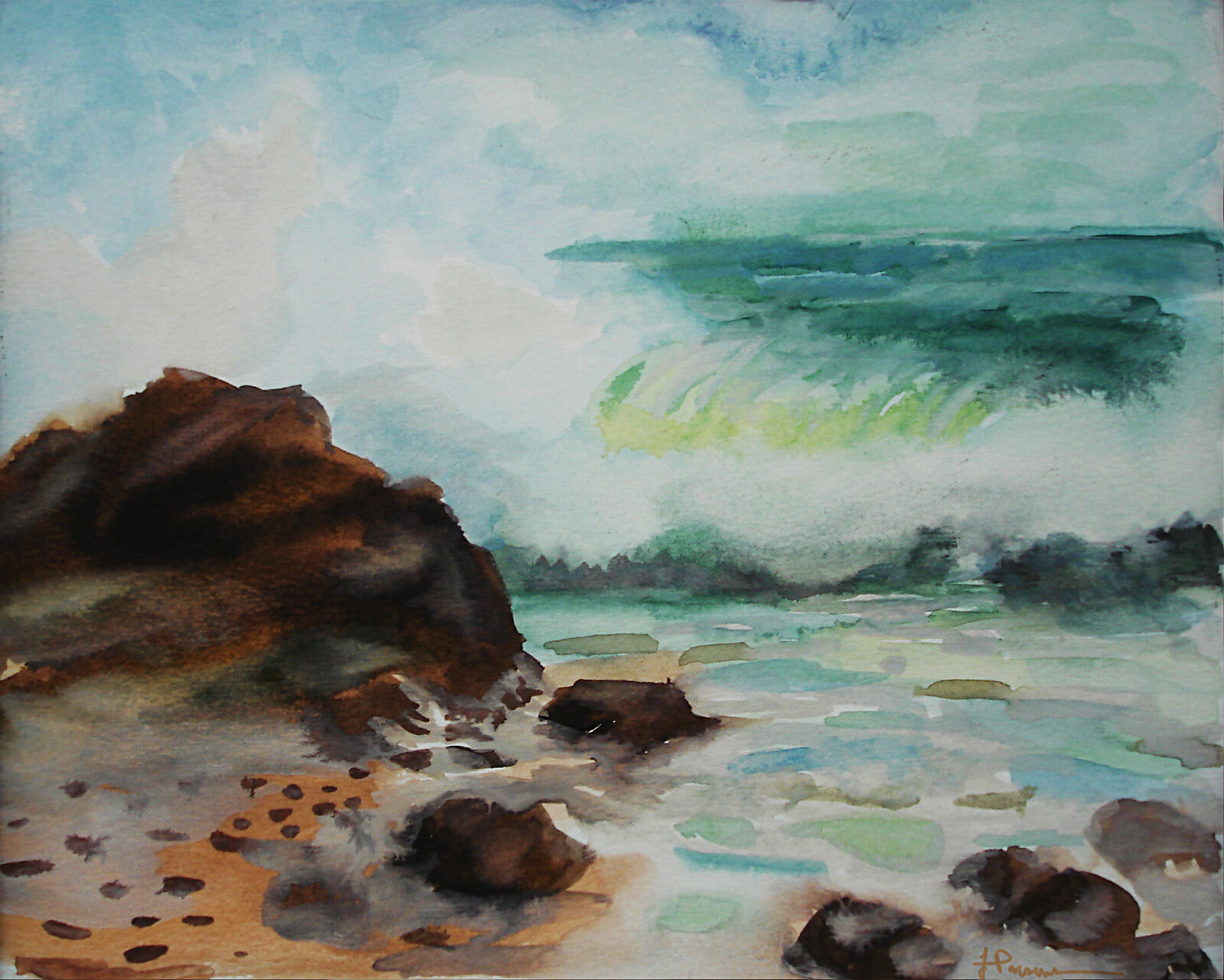 Artstation Beach Waves Jobe Parsons