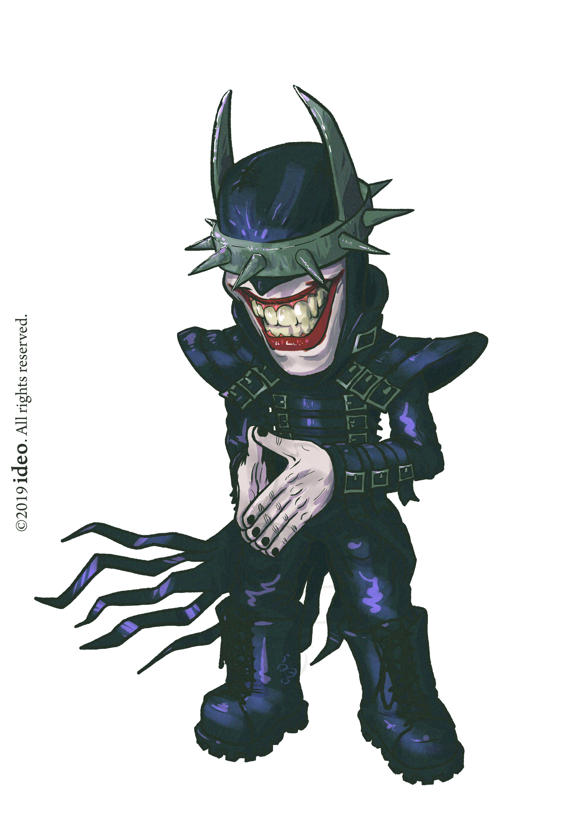 ArtStation - Chibi Batman Who Laughs