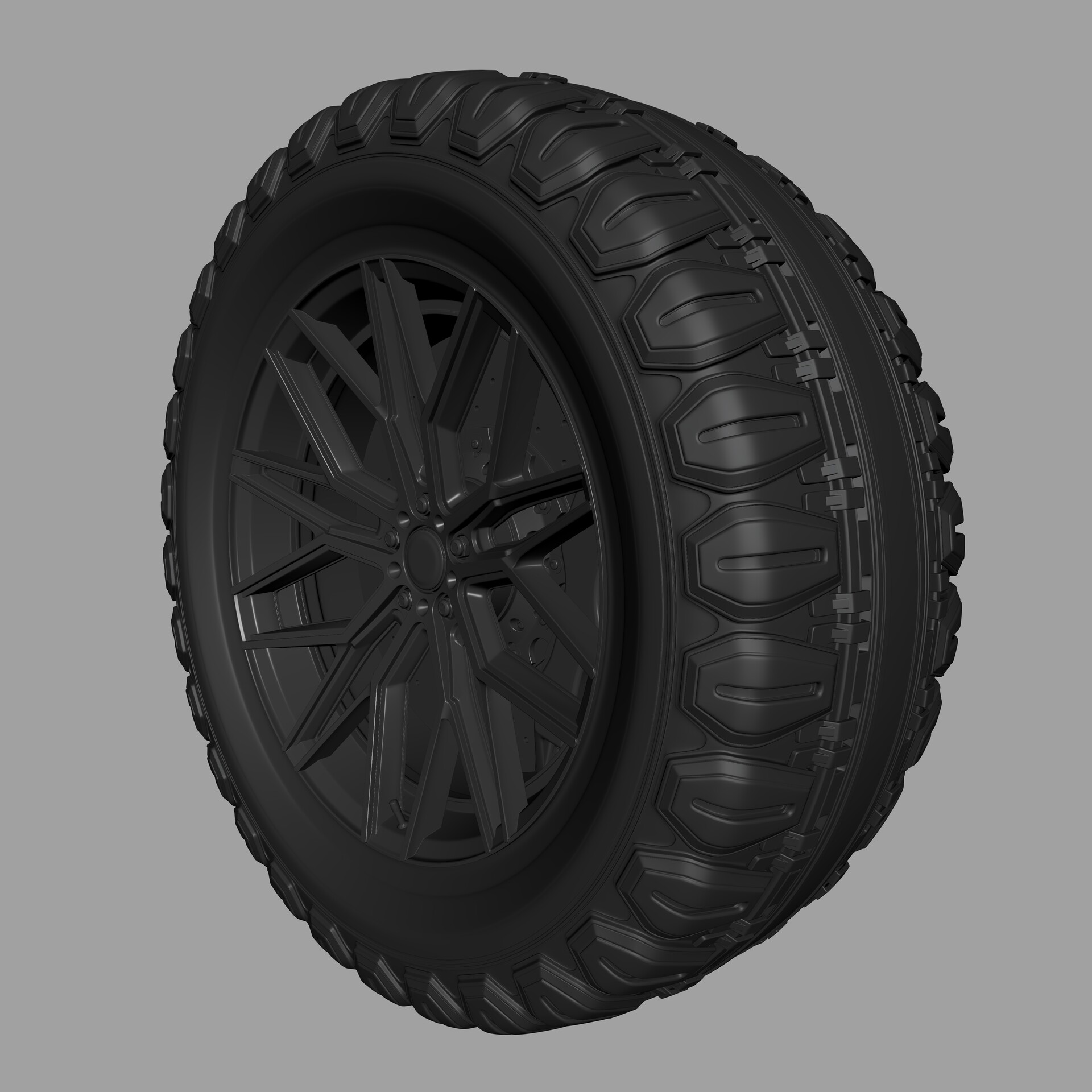 Mudguard Models Rims and Rubber Rubber_E_01