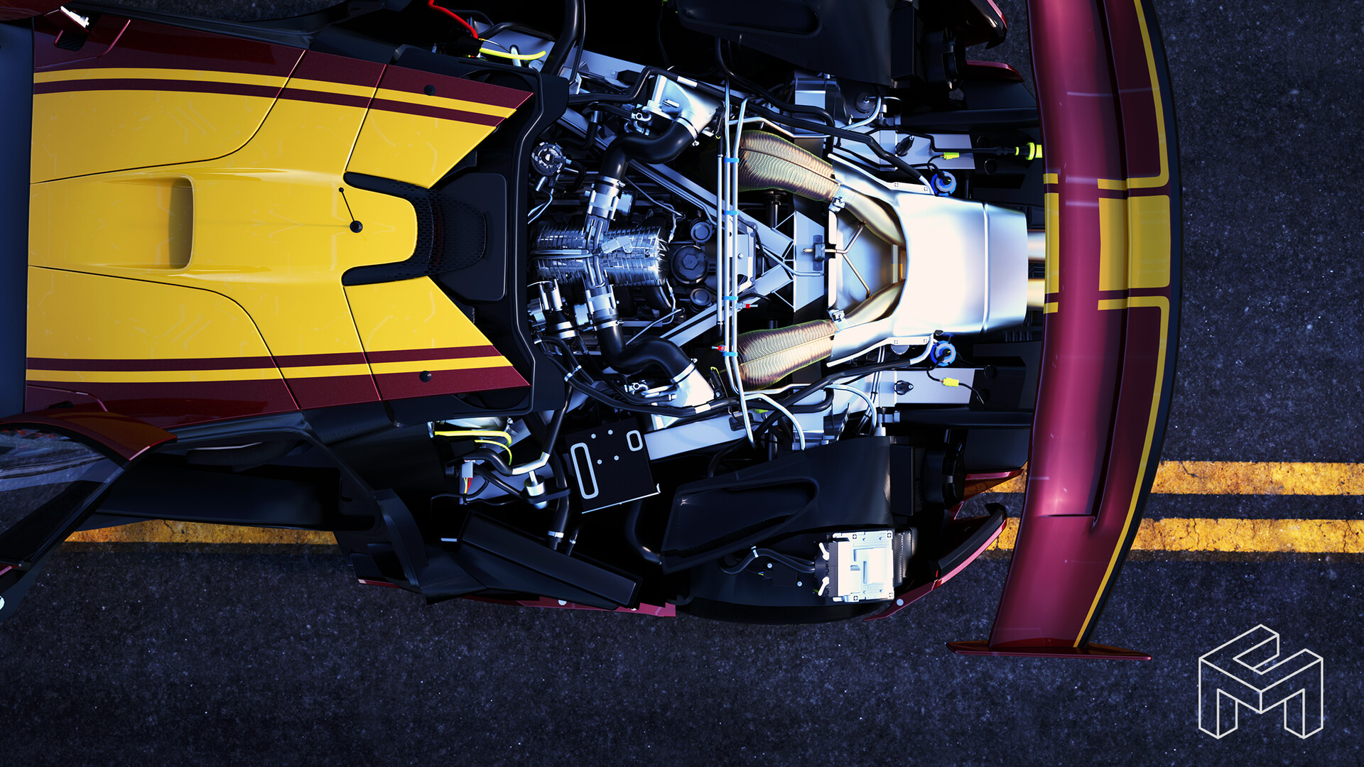 Maclaren twin sale turbo v8