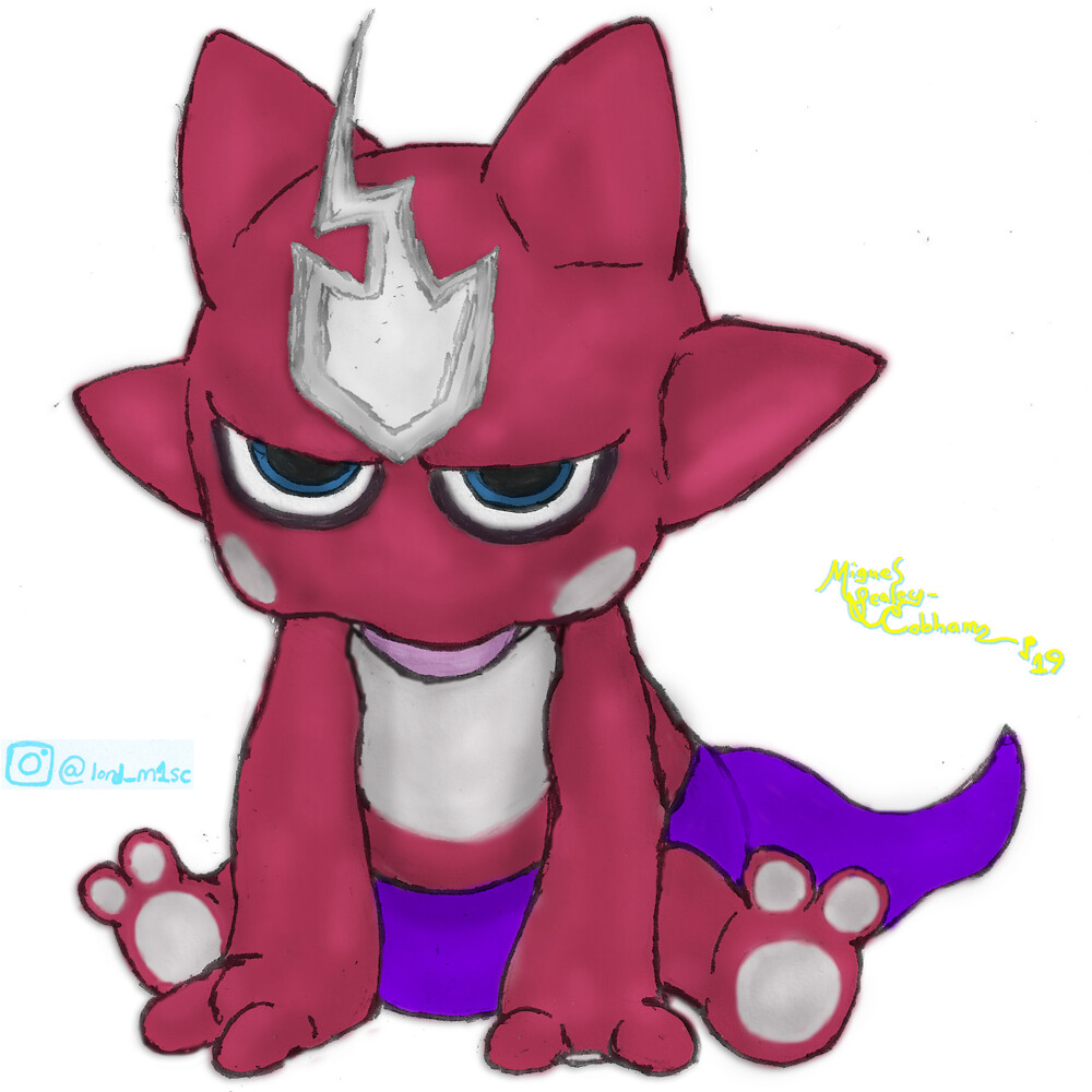 Shiny Toxel by PokemonCMG on DeviantArt