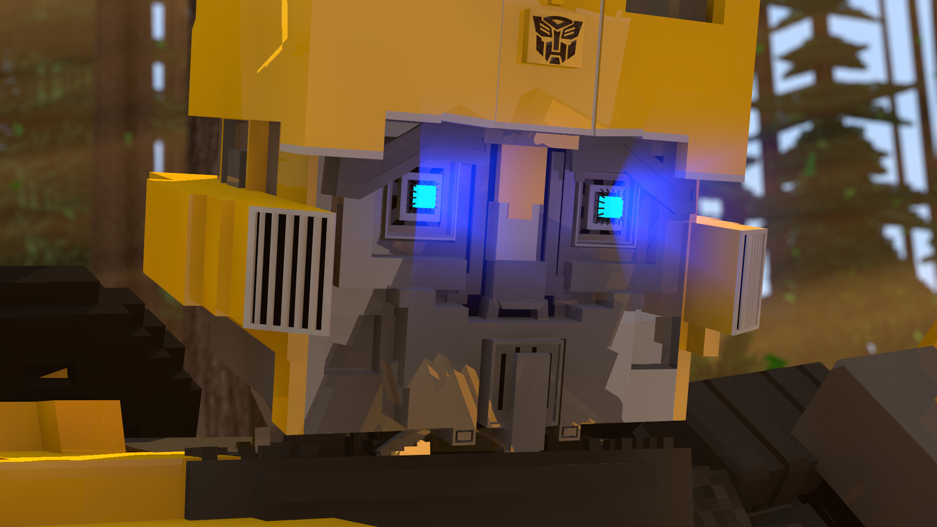 Artstation Optimus Prime Vs Ravage Decepticons Minecraft Dreamer Animations