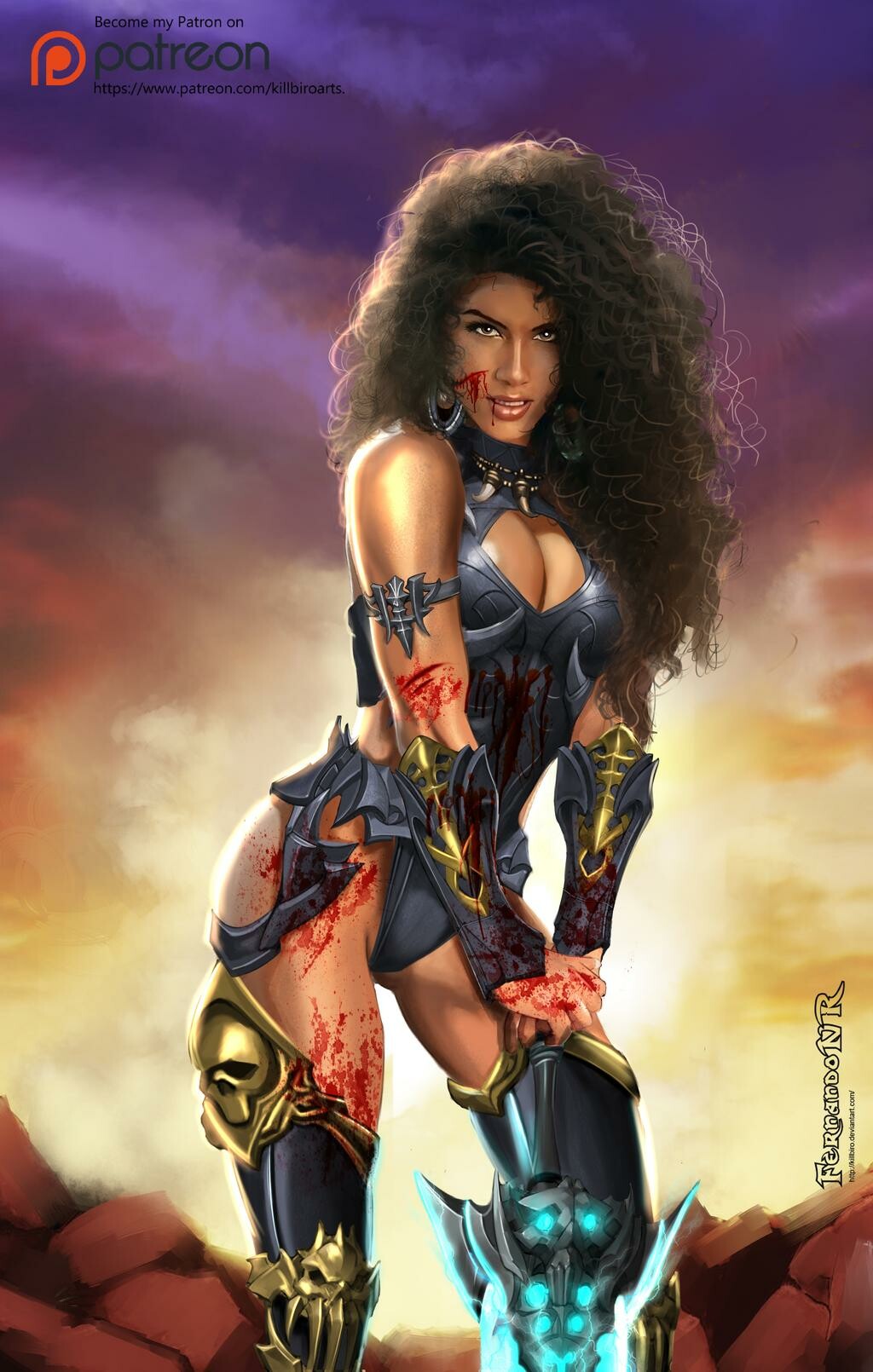 Artstation - Oc Warrior Girl