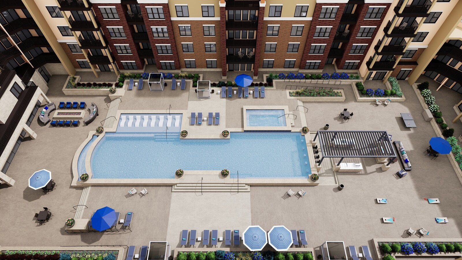 Courtyard Top Down