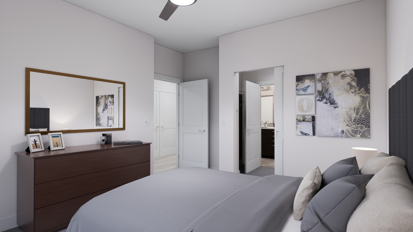 Unit B2 Bedroom