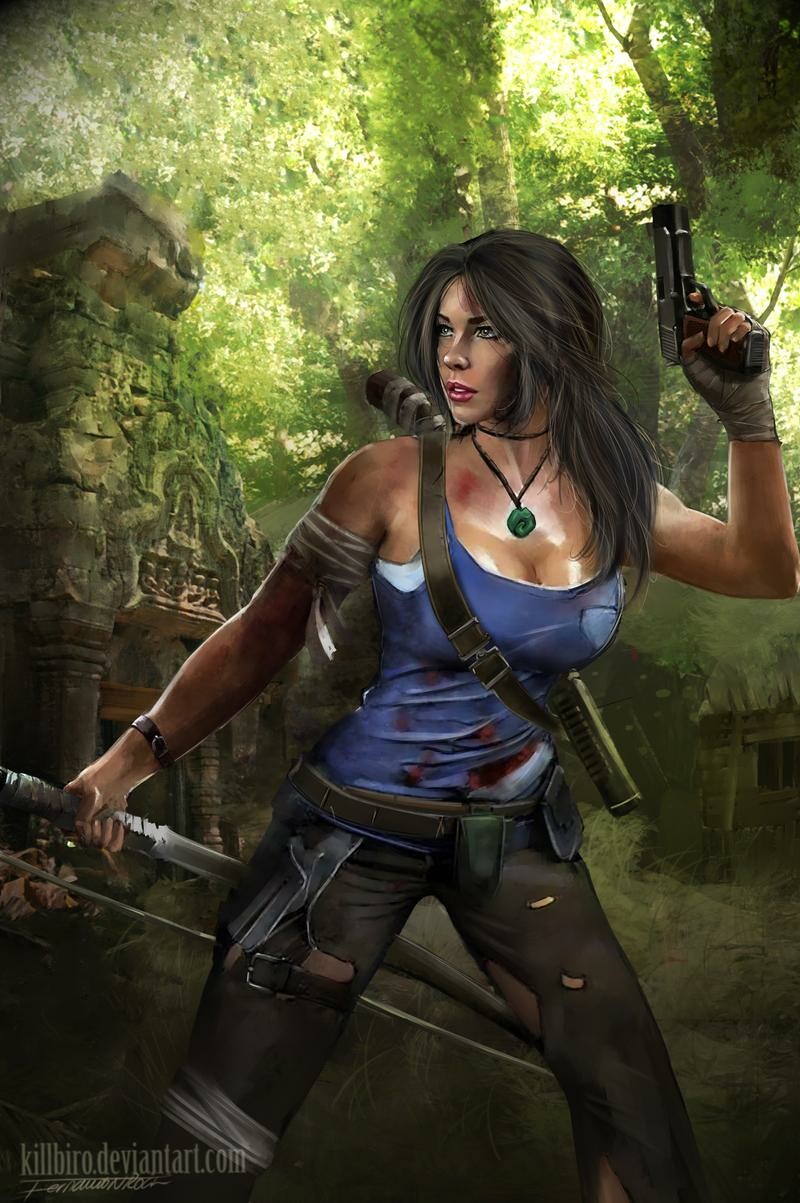 Tomb Raider - Marquezine as Lara Croft - Concept Art : r/TombRaider