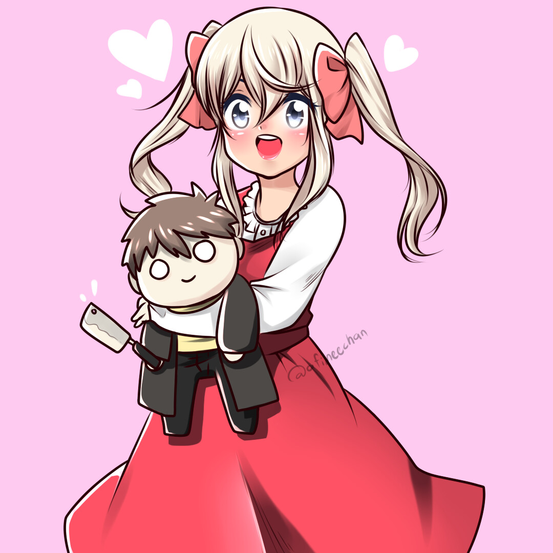 ArtStation - Latina - If It’s for My Daughter, I’d Even Defeat a Demon Lord