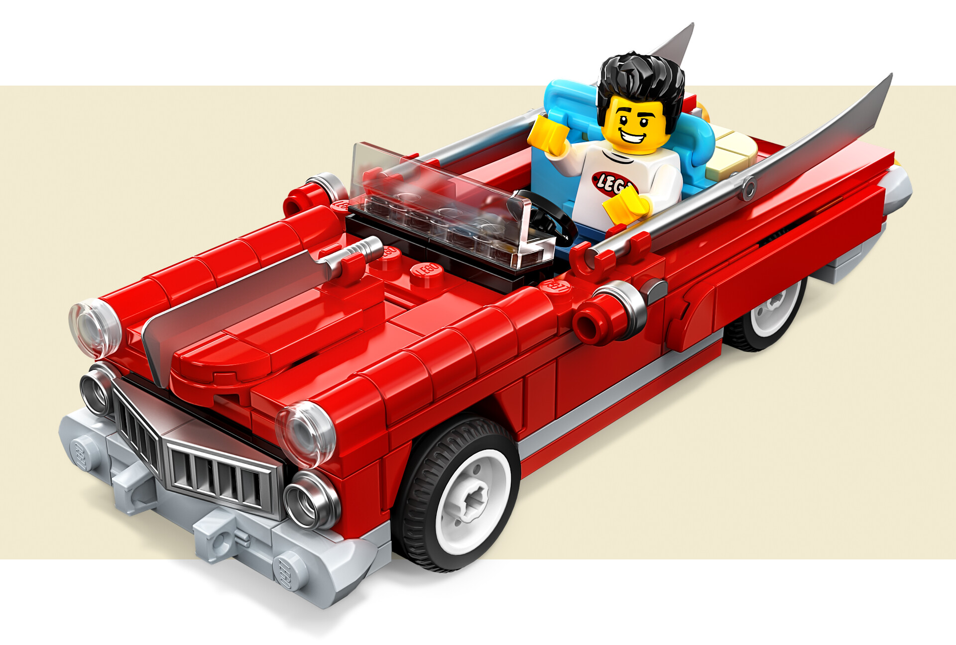ArtStation - Rockabilly LEGO car