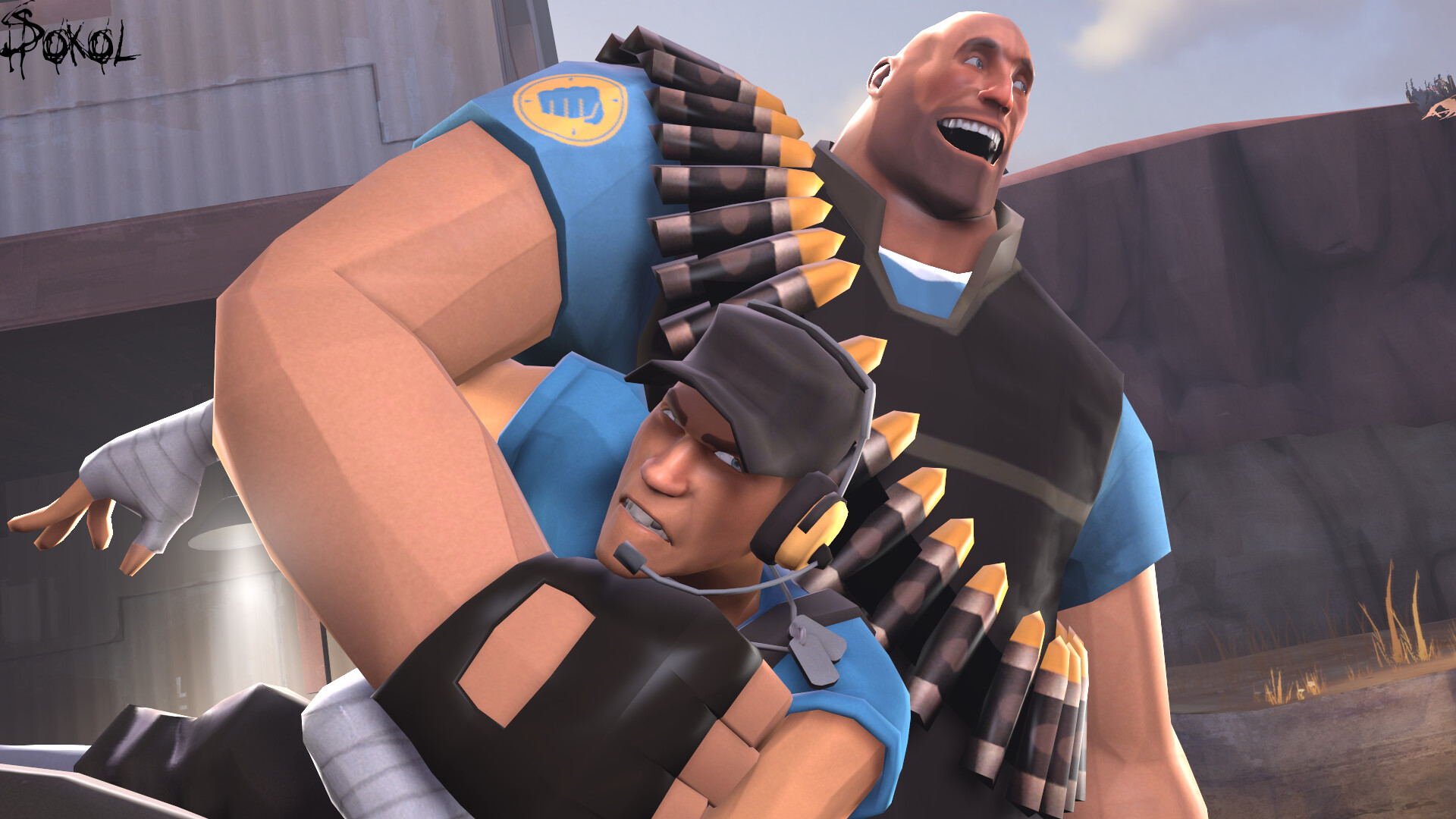 ArtStation Heavy And Scout
