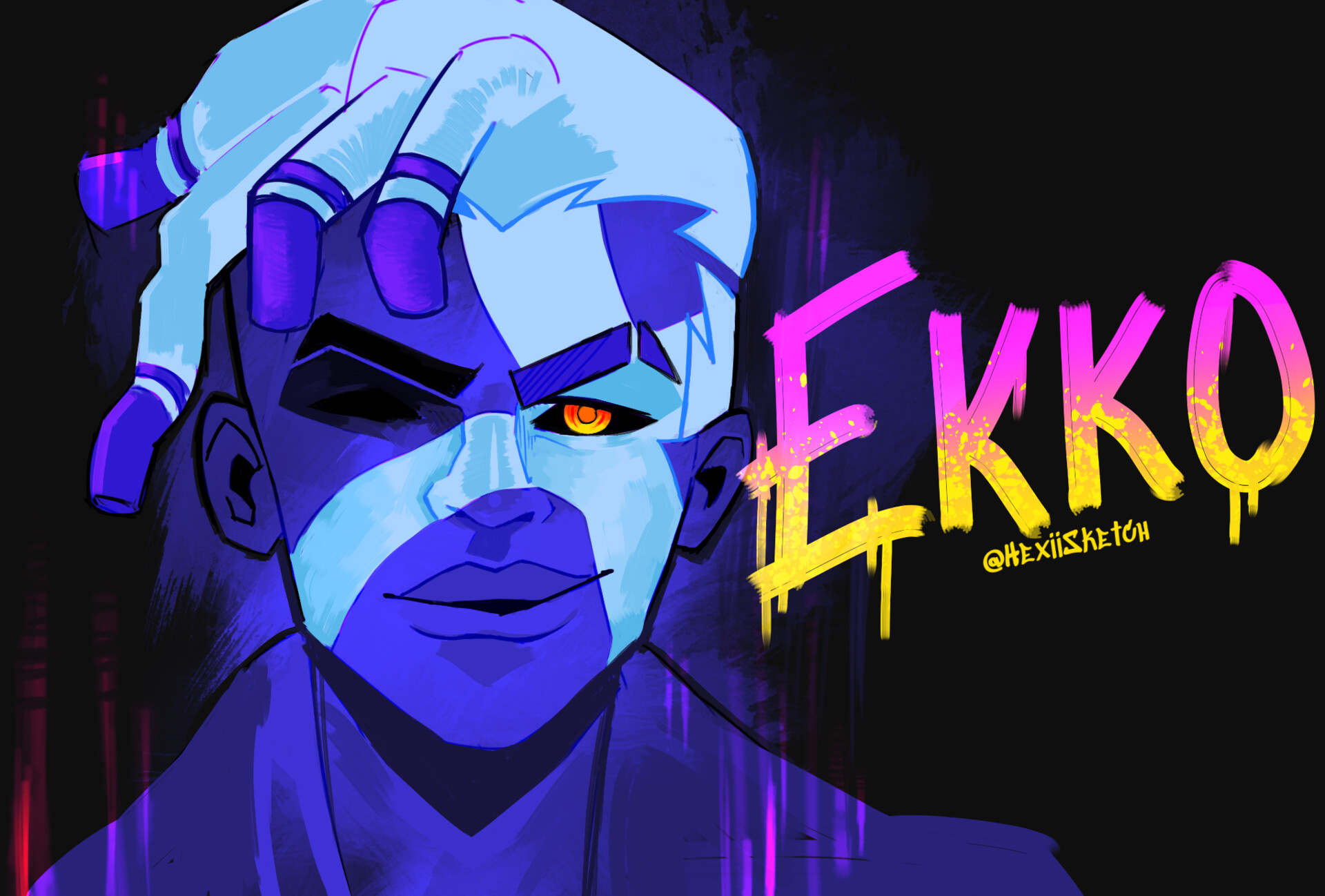 Artstation True Damage Ekko Fanart Hexii K See over 6 true damage ekko images on danbooru. artstation true damage ekko fanart