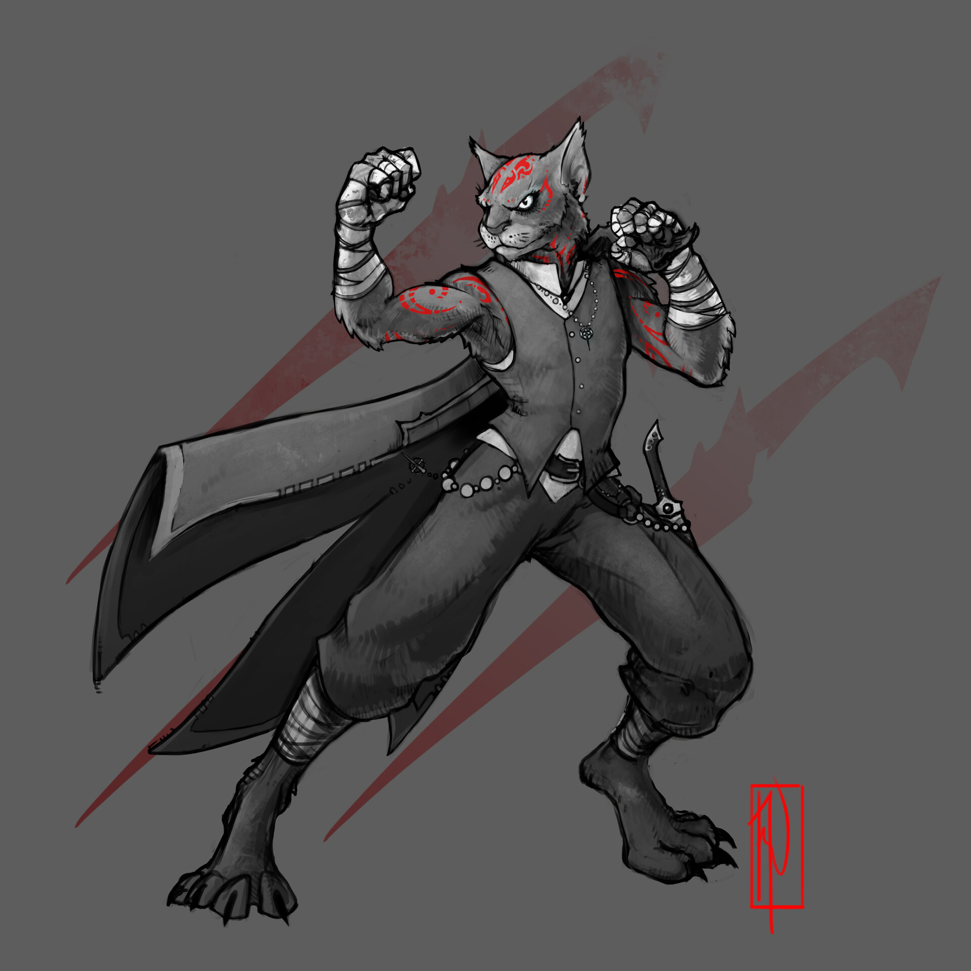 Artstation Tabaxi Monk Rogue Unseen Shadow Commission Nicholas Rookzer0 2130 votes and 82807 views on imgur: artstation tabaxi monk rogue unseen