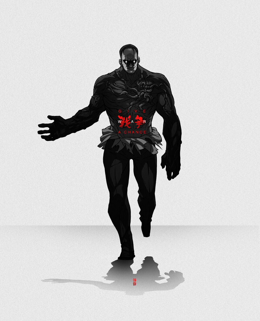 Artstation Metal Gear Rising Senator Armstrong