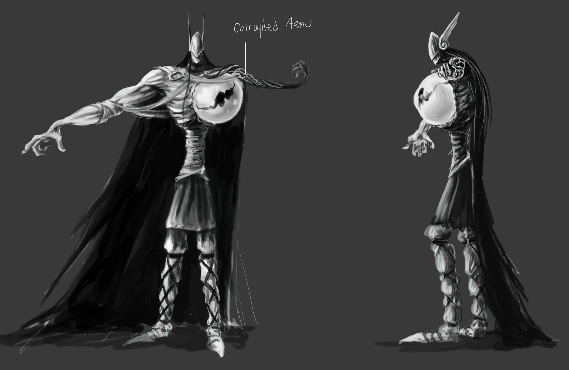 Artstation Fake Lore The Elden Ring Boss Concept The Scorched King Flora Bella Rosa Van Der Linde