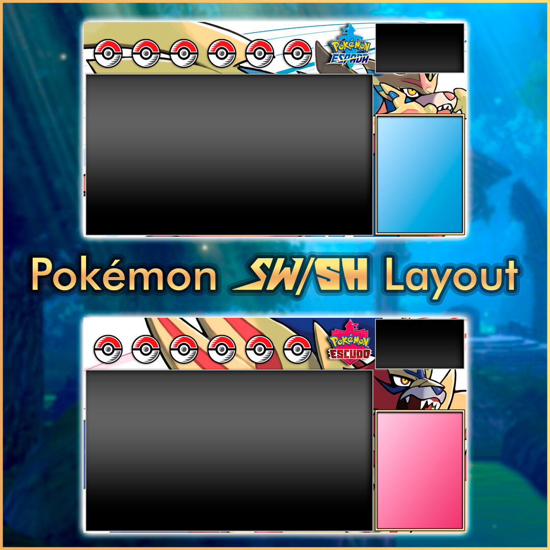 ArtStation - Pokémon Sword and Shield Layouts