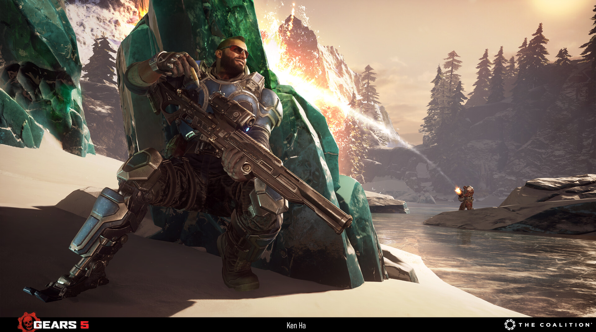 Artstation Gears 5 Fahz Wallpaper Ken Ha