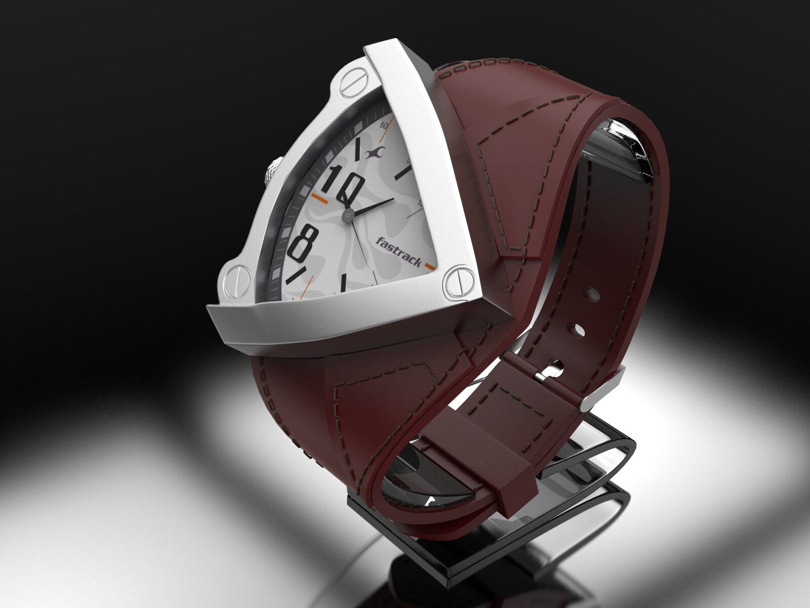 Fastrack watch hotsell triangle