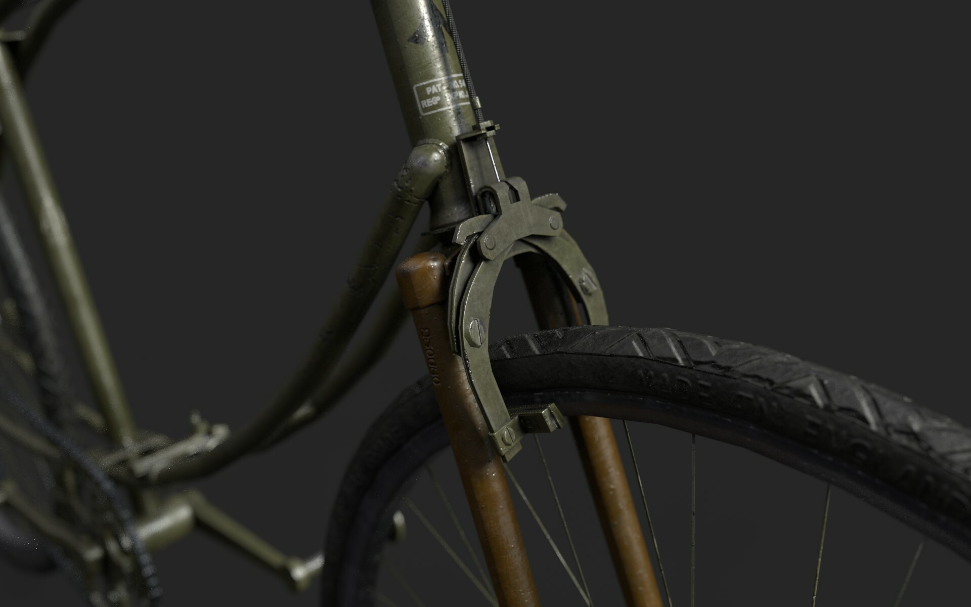 ww2 folding bicycle