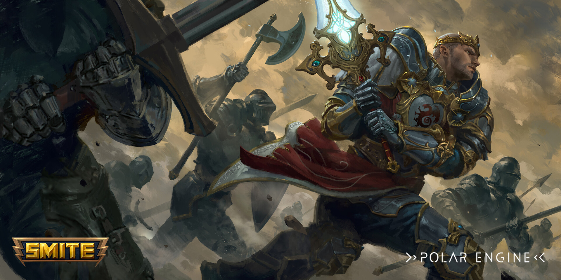 Artstation Smite King Arthur Merlin Legend Of Camelot Key Art Polar Engine King arthur, of legend, is one of many playable characters in smite! smite king arthur merlin legend