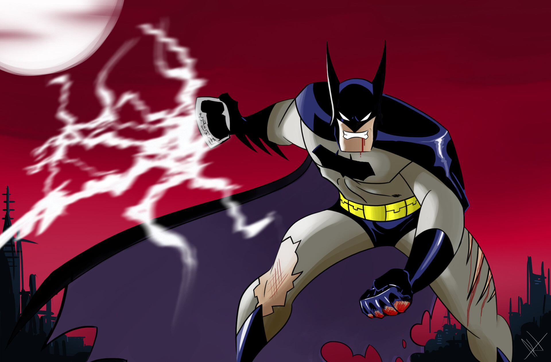 ArtStation - Batman: Justice league the Animated series [Fanart]