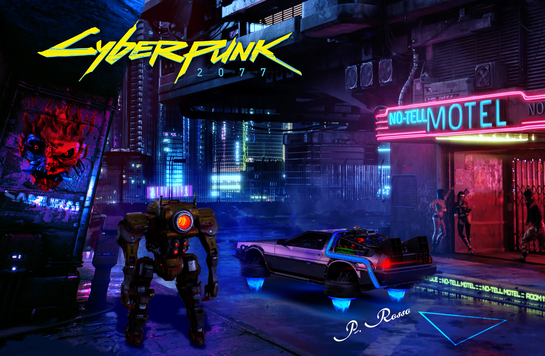 Cyberpunk 2077 4k New Illustration HD WALLPAPER - /s/Mate