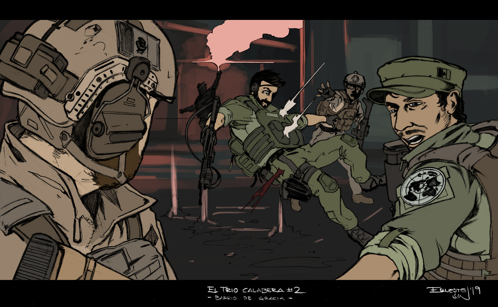 Flat colors