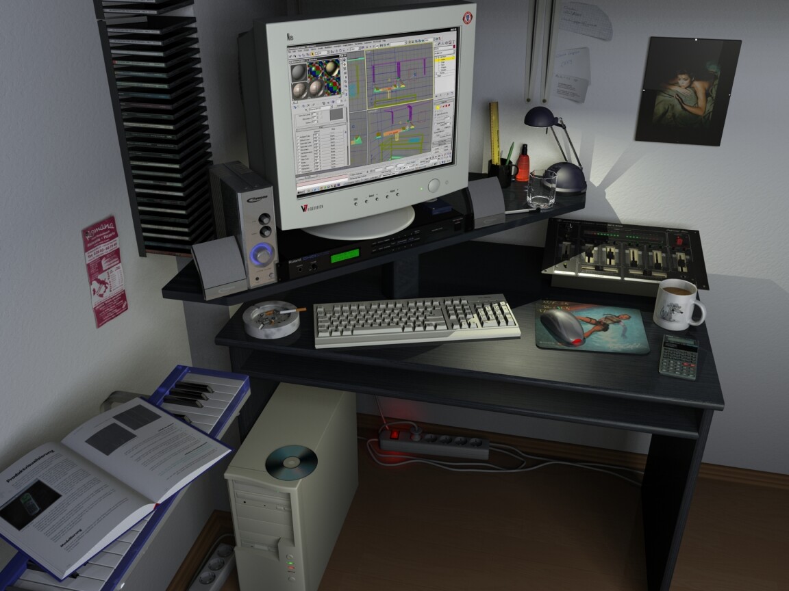My Workspace, back in 2001 | final