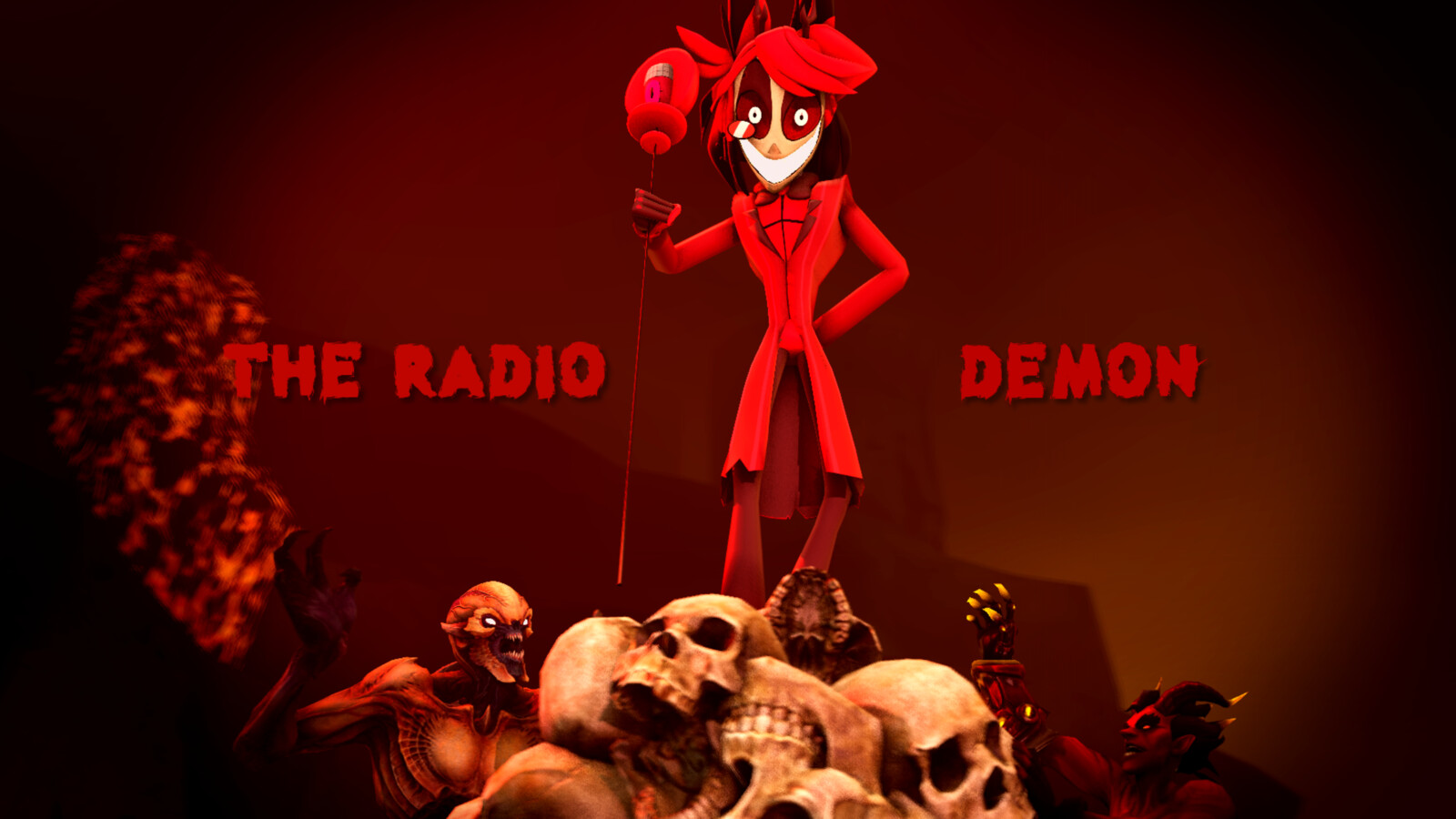 Artstation The Radio Demon The Doomguy Sfm