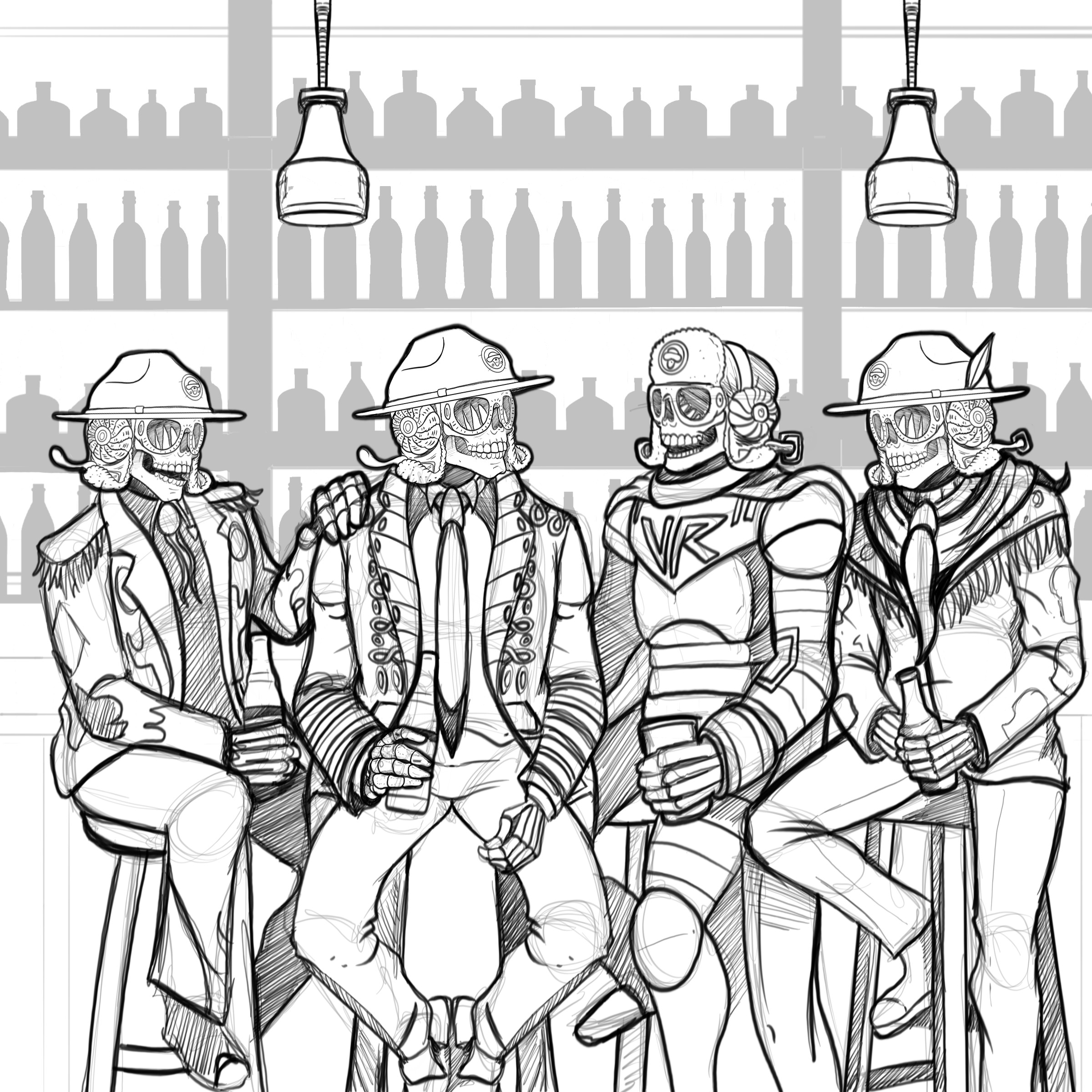 Sean Tourangeau - Voodoo Rangers for Holiday