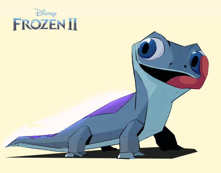 salamander in frozen 2