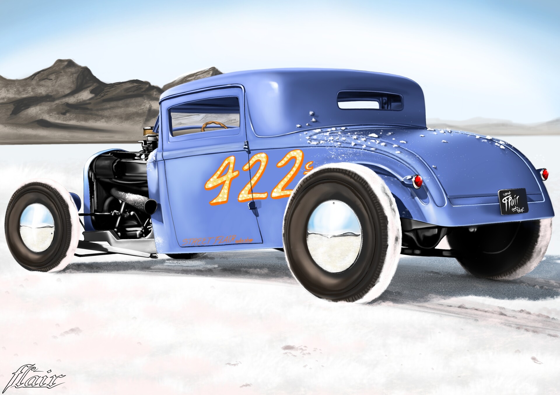 Artstation Salt Flat Hot Rods