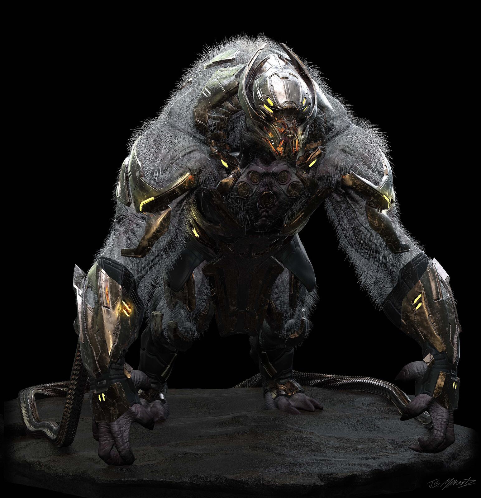 Avengers Endgame: Chitauri Gorilla Design