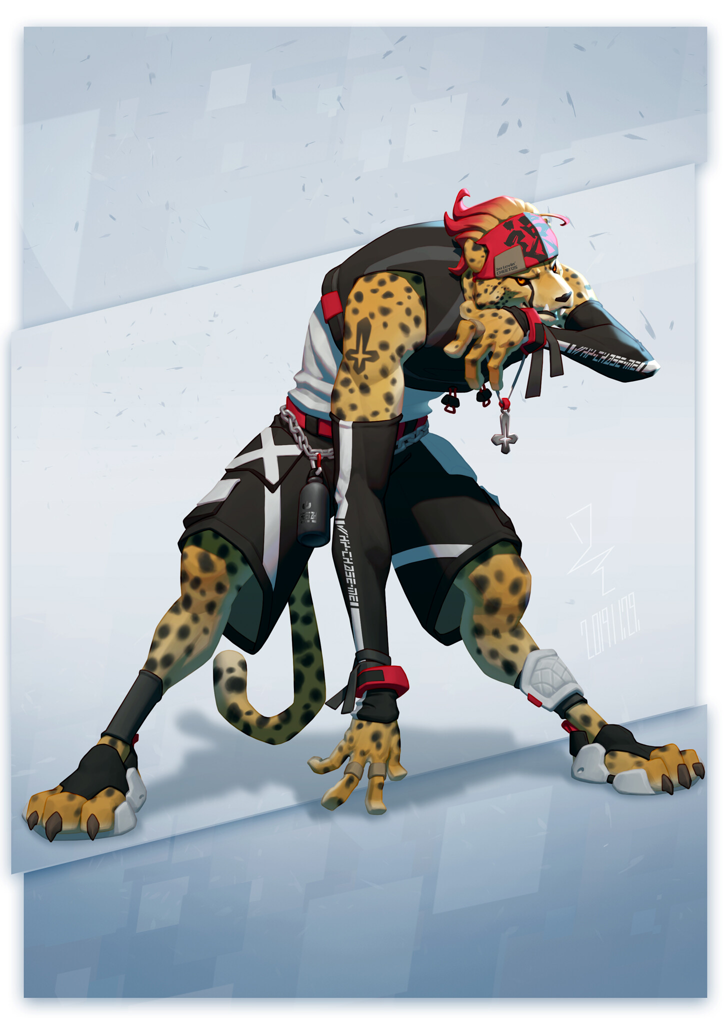 iron studios cheetah