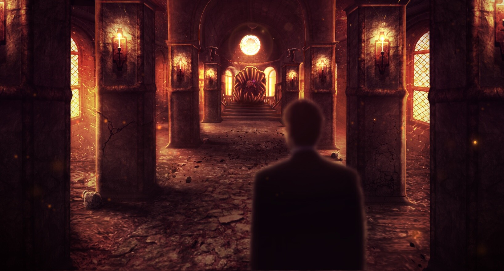 Artstation The Throne Room Concept Art Jeremy Olenski