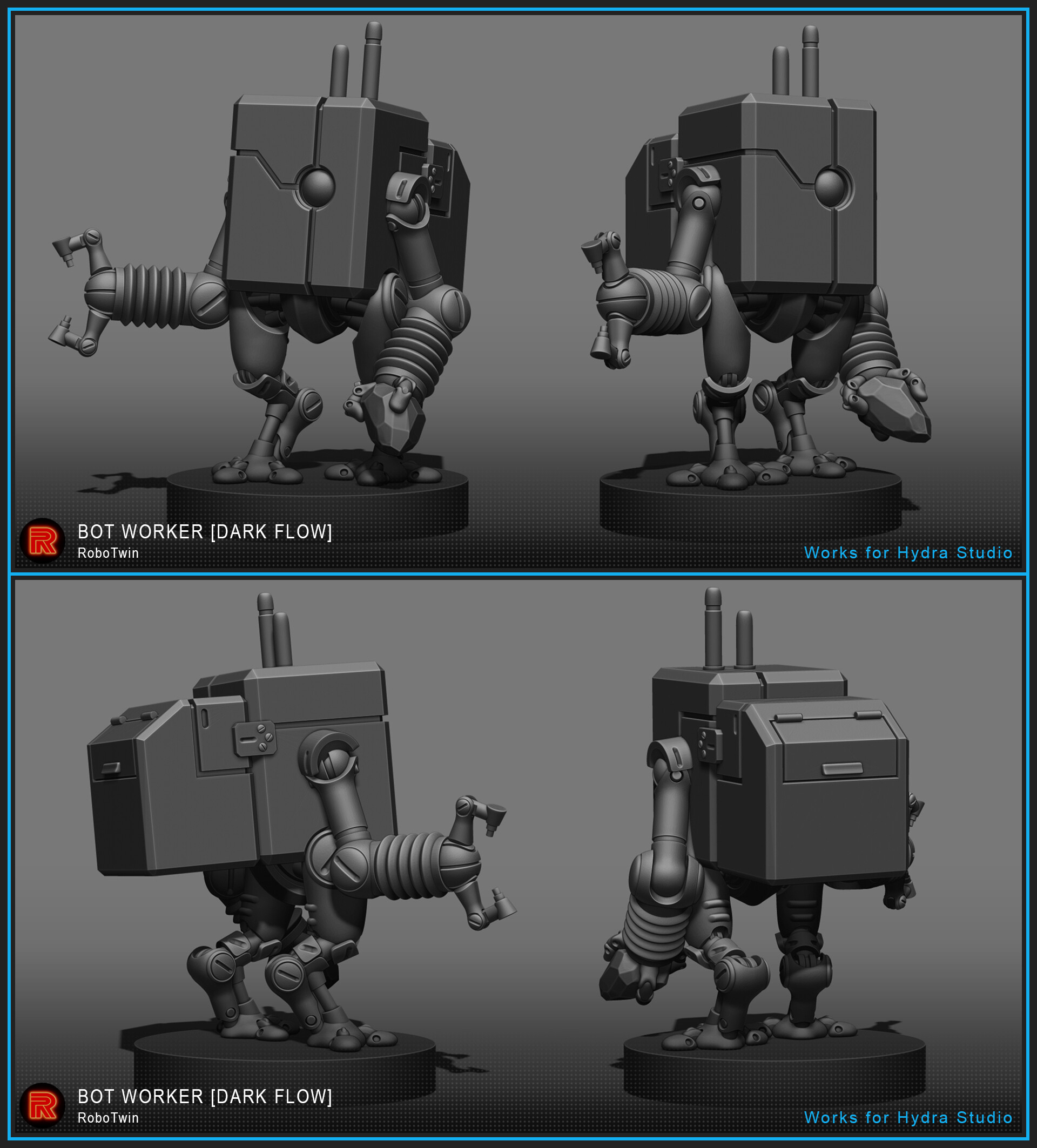 Robo Twin - BOT WORKER [DARK FLOW]